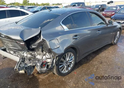 2020 Infiniti Q50 Luxe from USA, damaged, VIN JN1EV7AP5LM207592